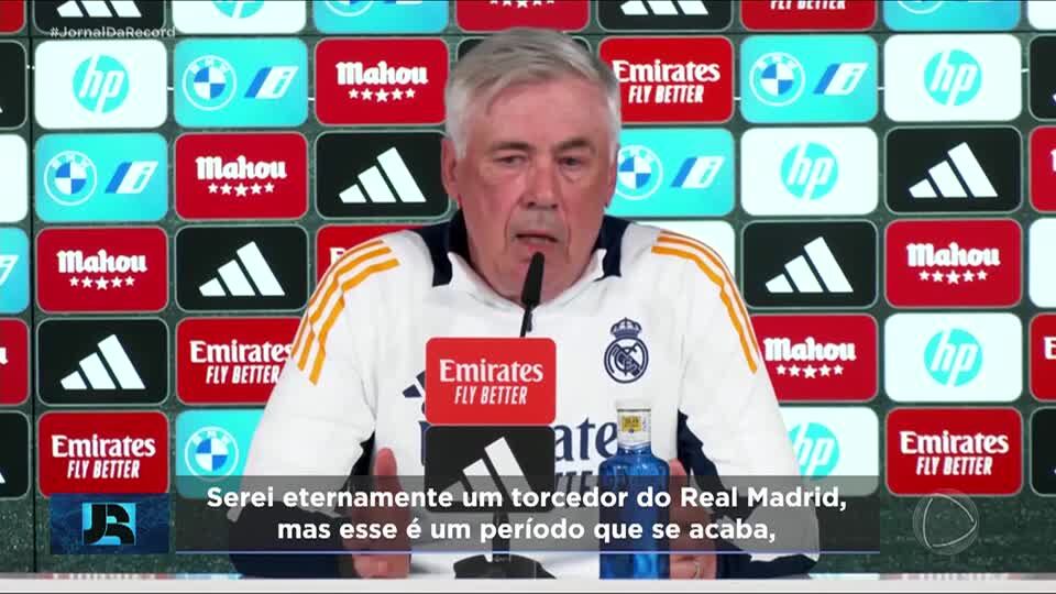 Carlo Ancelotti assume a seleção brasileira a partir do dia 26 de maio
