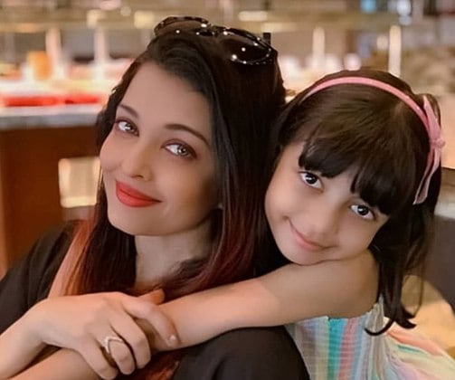 Aishwarya Rai Bachchan e a filha, Aaradhya