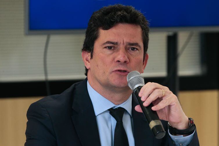 O ministro da Justiça e da Segurança Pública, Sergio Moro