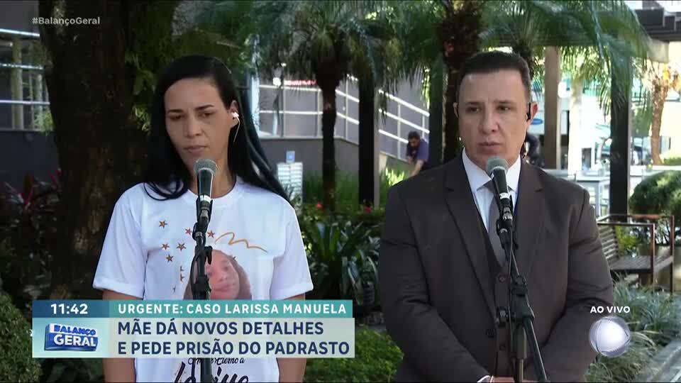 Caso Larissa Manuela: mãe conversa com exclusividade com o Balanço Geral