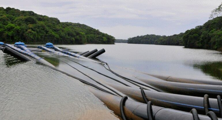 A Sabesp realiza nesta quinta-feira (17) uma manutenção no sistema Rio Grande