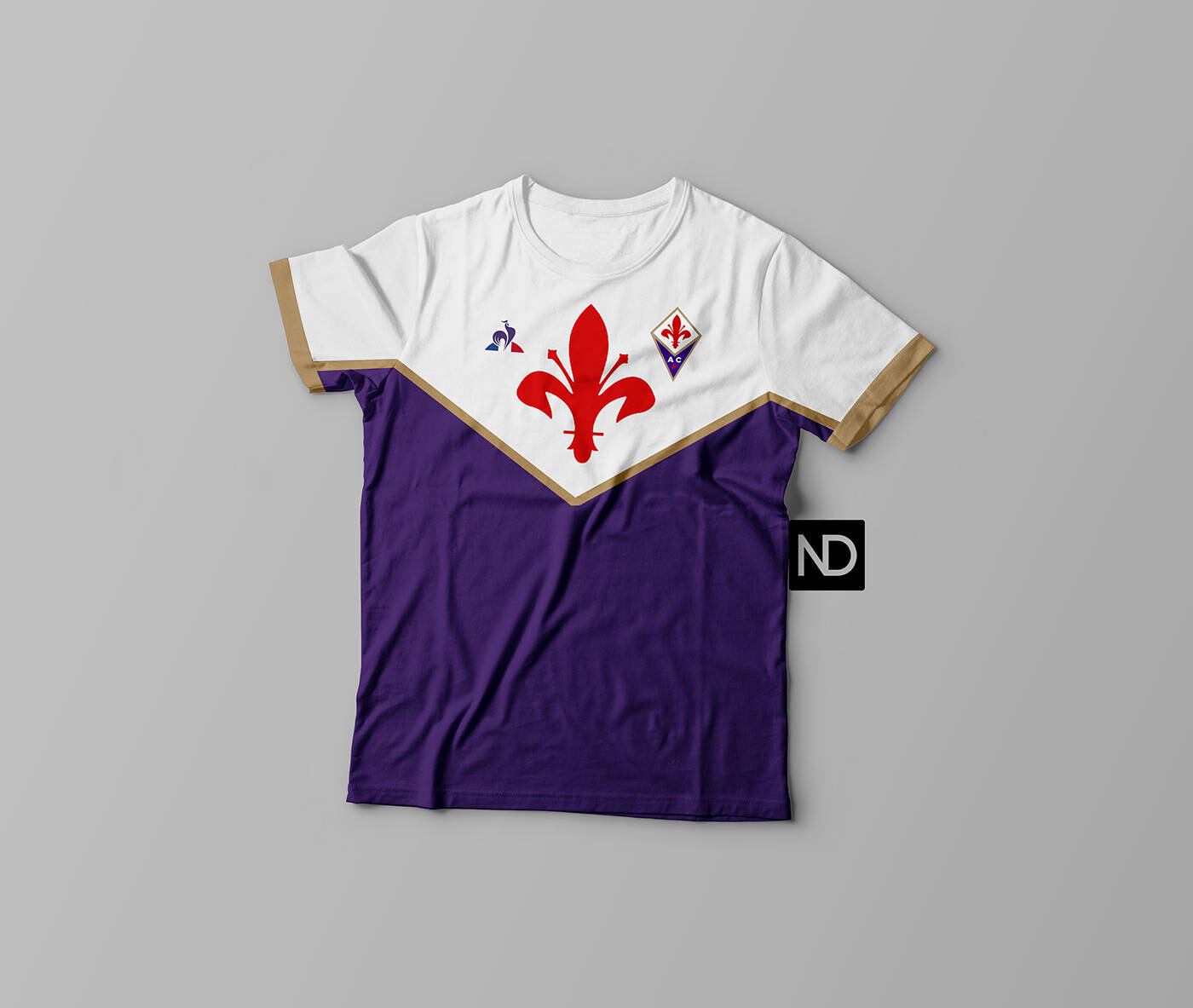 O designer argentino Nato Doldan criou a #CrestBasedShirts, uma linha camisas de tradicionais clubes tradicionais de todo o mundo com uma inspiração em comum entre elas: os escudos das equipes inspiram o traje. Veja como ficou o trabalho:

A Fiorentina, clube onde jogaram Edmundo, Batistuta e Roberto Baggio, ganhou uma bonita versão de sua camisa