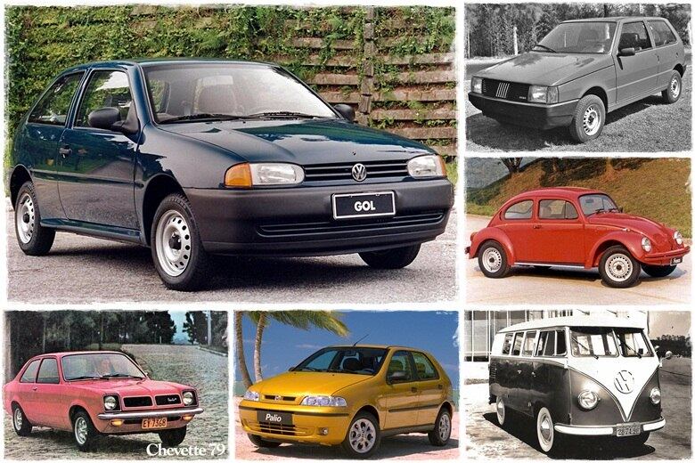 Boa parte deles vendeu milhões de unidades. E muitos fizeram tanto sucesso que estão "na ativa" até hoje, em novas versões. R7 Carros procurou várias fabricantes de carros para saber quais modelos foram os mais vendidos do Brasil até hoje. E o resultado deste levantamento inédito você confere nas imagens a seguir
