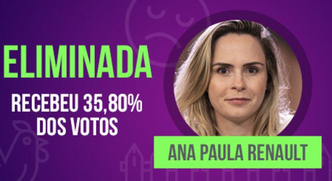 Ana Paula se despede de A Fazenda