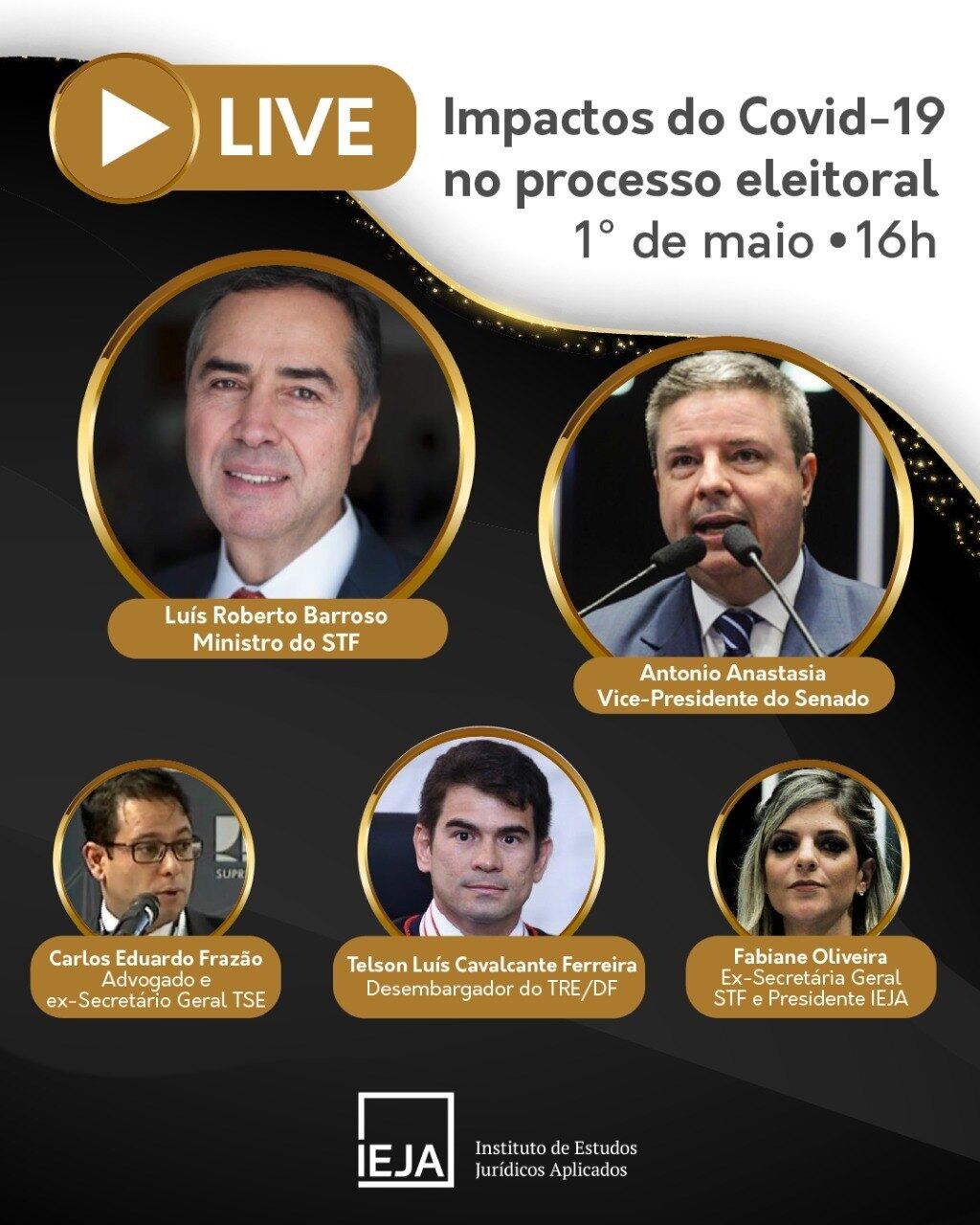 Ieja discute impacto da Covid-19 nas eleições