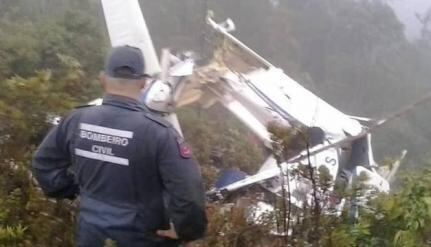 helicóptero cai em Campos Jordão