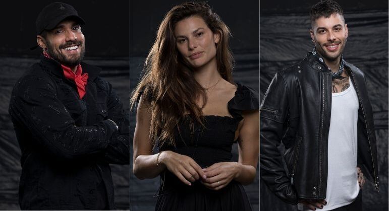 Bil, Dayane e Gui Araujo estão na Roça