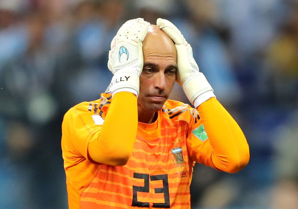 Caballero, em Argentina 0 x 3 Croácia


O goleiro argentino protagonizou um dos lances mais bizarros de toda a Copa do Mundo, na segunda rodada da fase de grupos