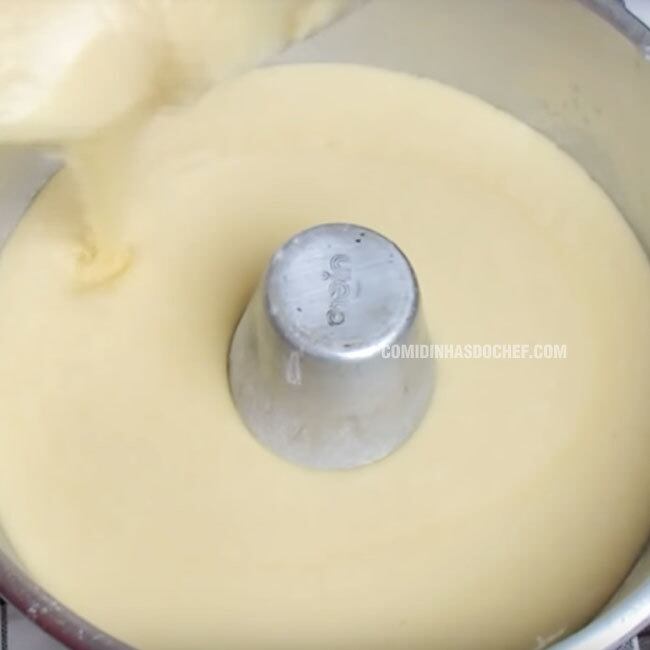 Bolo de Coco de Liquidificador