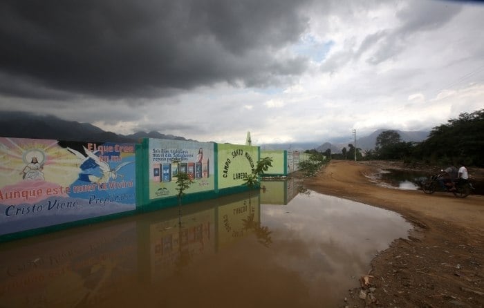 As enchentes ocorreram após um período de seca em toda a região andina-amazônica

