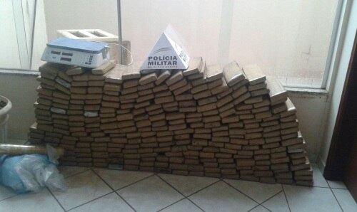 Droga estava separada em 278 tabletes