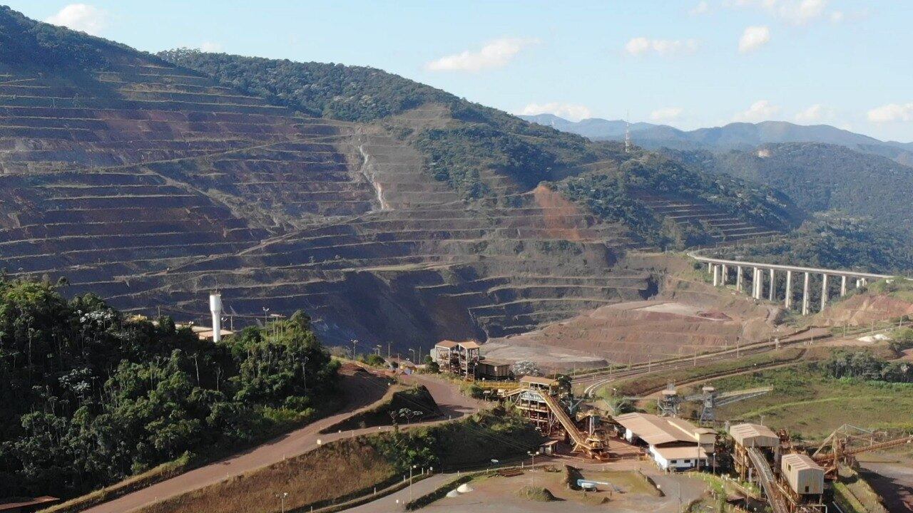Barragem de Gongo Soco fica em Barão de Cocais