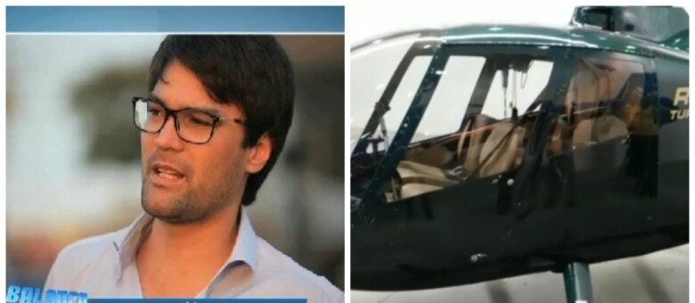 Luciano Mota tinha veículos de luxo e helicóptero
