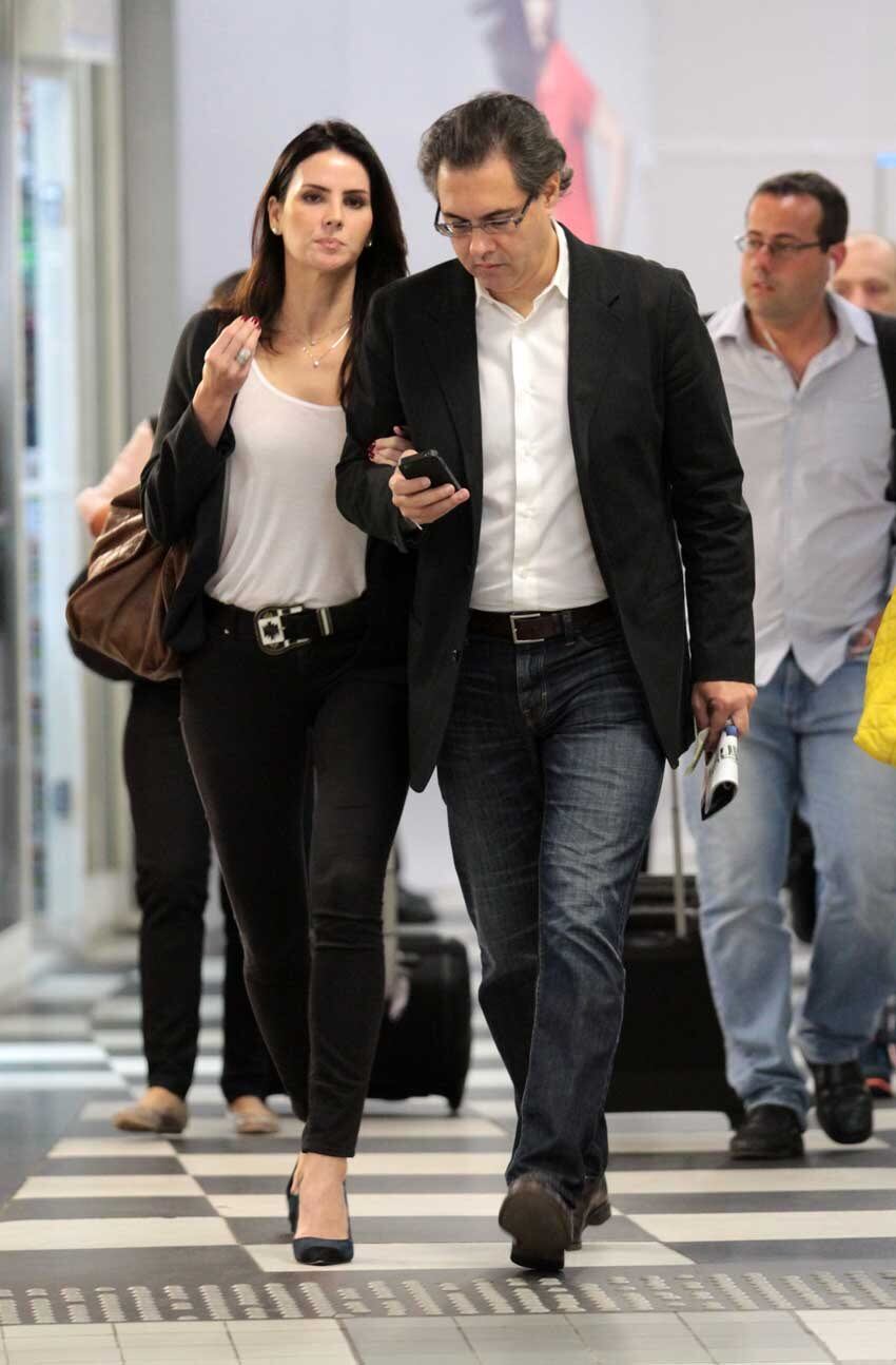 A atriz até já acompanhou Gustavo, durante a gravação de um videoclipe sertanejo