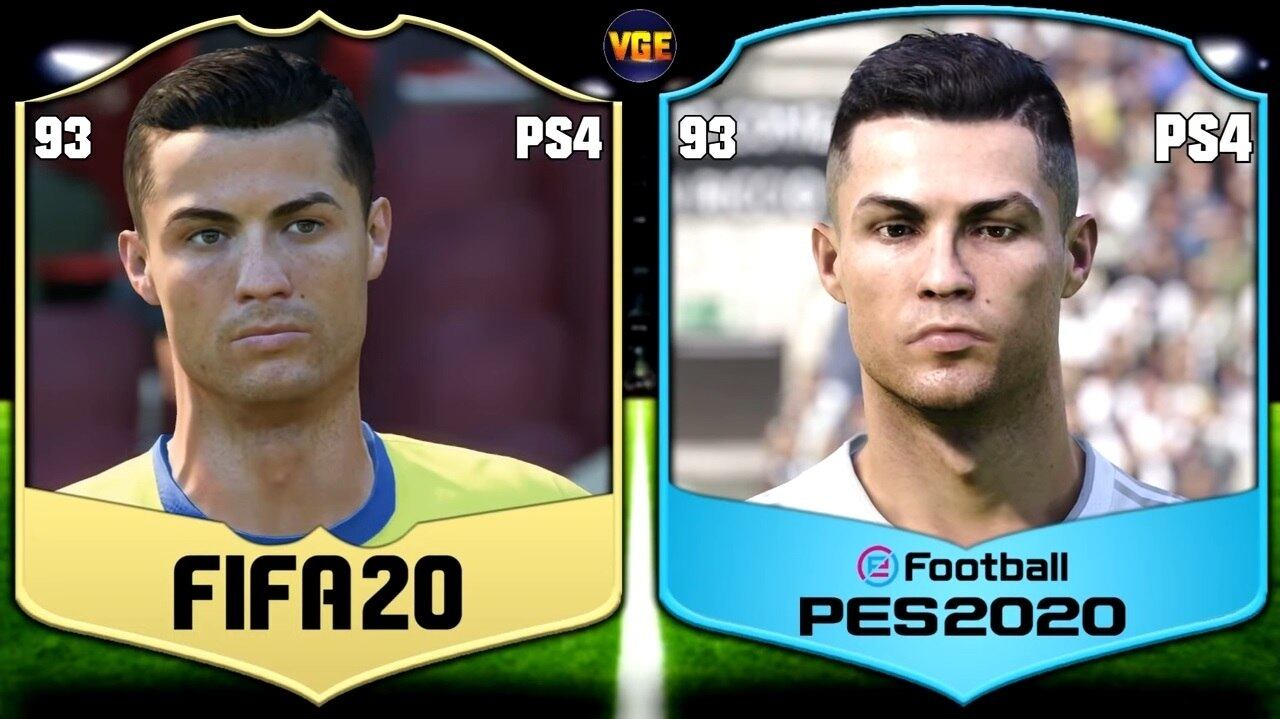 Fifa 20 x PES 2020 - E na versão mais atual do game... em qual deles o gráfico está mais perfeito?