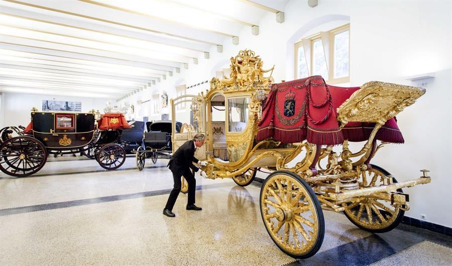 Carruagem da família real holandesa ficará exposta em um museu