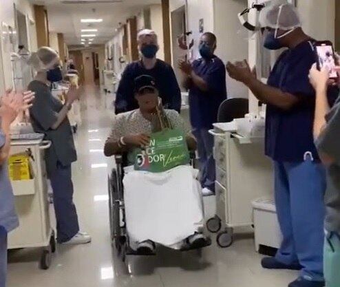 Gino deixou hospital em São Paulo