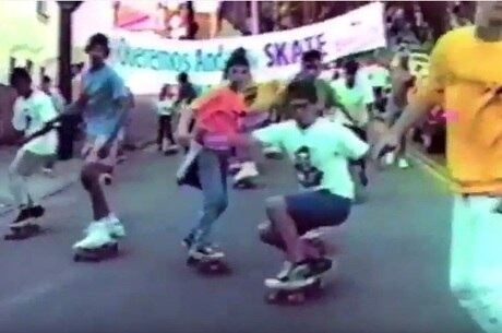 Em 1988, "Queremos andar de skate" era a palavra de ordem