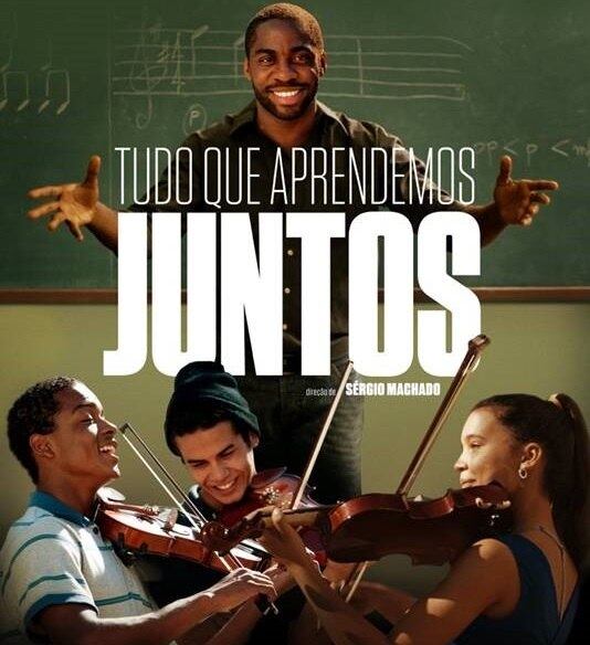 Tudo Que Aprendemos Juntos (3 de dezembro)
No filme nacional, Lázaro Ramos é um violinista que vai dar aulas na periferia de São Paulo. Lá, ele descobre um jovem com grande talento e quer ajudá-lo a ficar longe do mundo das drogas usando a música