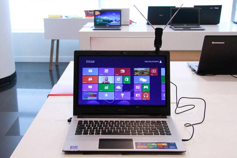 Além da linha das linhas de computadores da Lenovo, a companhia também conta com modelos mais populares de notebooks da CCE. Algumas máquinas contam com recurso de TV integrado