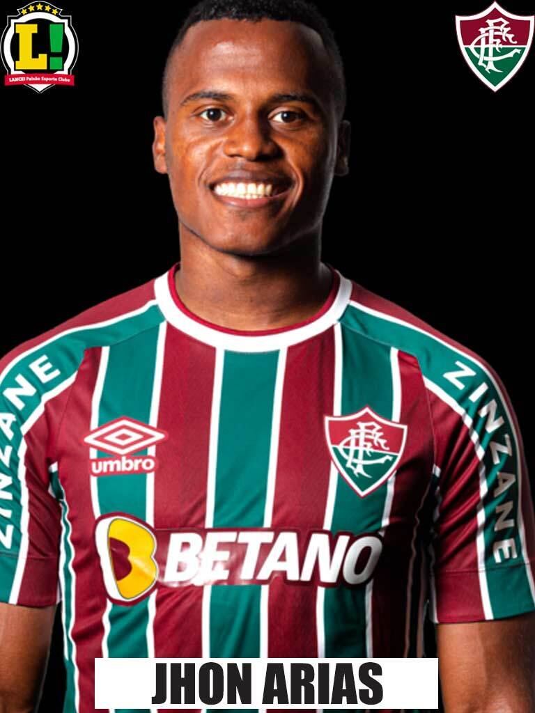 Jhon Arias - 5,0 - Sofreu interceptações, deixou a desejar na transição ofensiva e perdeu uma chance clara de gol.
