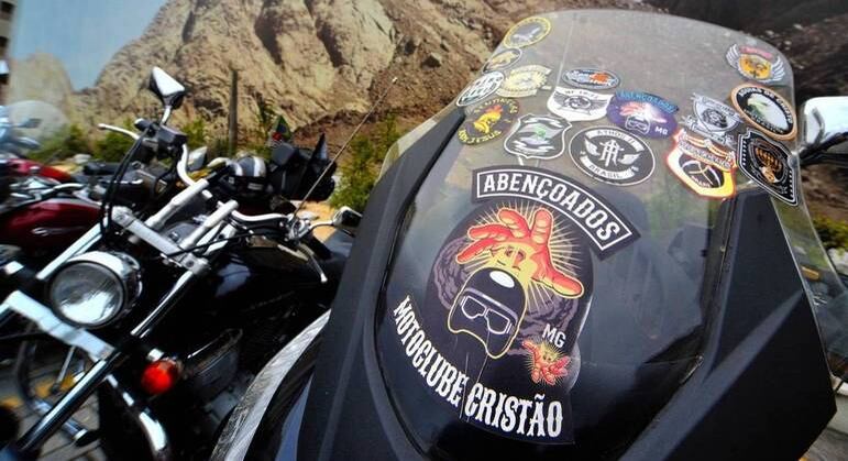 Motociclistas participação da 'Bíblia Manuscrita'