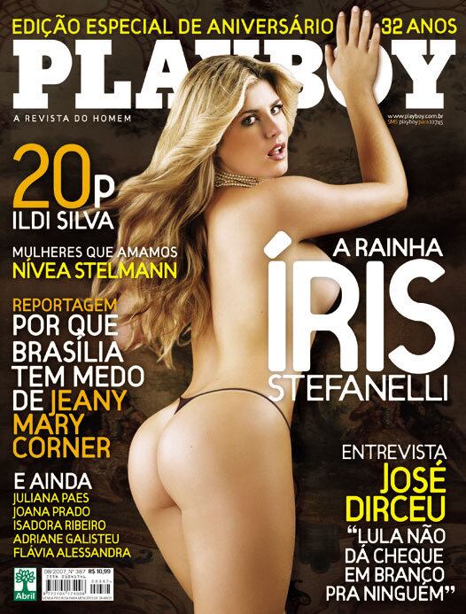 No BBB7, três beldades foram fotografas pela Playboy: a apresentadora Iris Stefaneli...