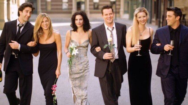 Em 2004, um dos cartazes mais famosos de Friends: a despedida