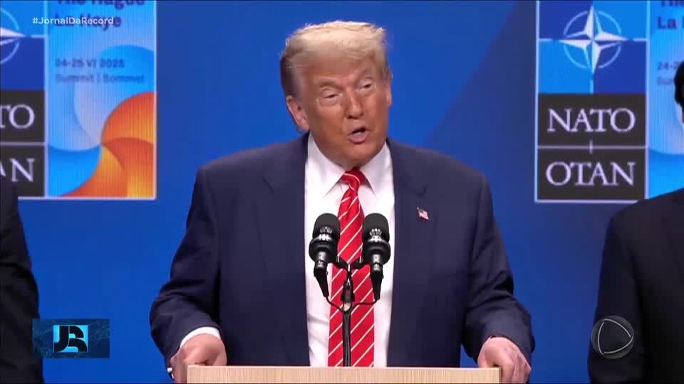 Em cúpula da Otan, Trump anuncia que EUA e Irã discutirão um acordo nuclear