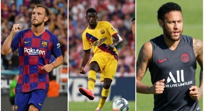 Barcelona oferece Rakitic, Dembélé e dinheiro para ter Neymar