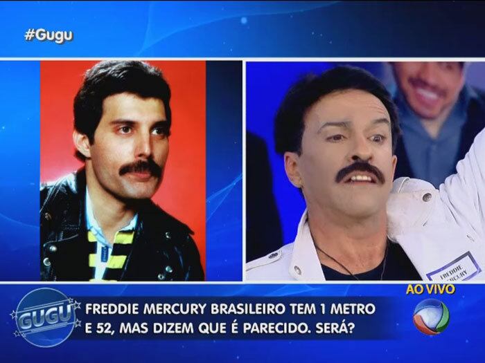 Freddie Mercury mostrou que não morreu e estava bem vivo, cantando e dançando 

+ Gente como a gente? Sósias de famosos confundem fãs e fazem sucesso na internet
+ Clique aqui e assista às matérias do programa
+ Gugu está no Facebook! Curta
+ Siga o perfil da atração no Twitter
+ Tem Instagram? Siga o Gugu!
