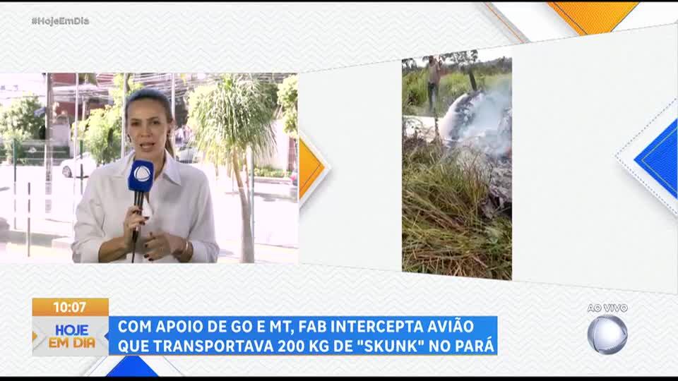 Força Aérea Brasileira intercepta avião de pequeno porte que transportava drogas no Pará
