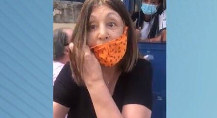 Senhora tentava vacinação fora da data prevista
