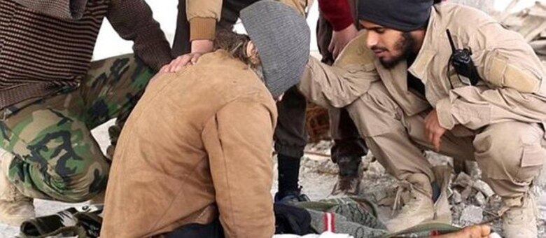 Vítima sobrevive à queda e é obrigado a ouvir 'sermão'