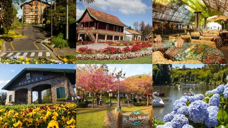A cidade de Gramado (RS), escolhida como uma das locações da série Todas as Garotas em Mim, é conhecida por sua beleza, hospitalidade e riqueza cultural. A arquitetura do local tem fortes traços das colonizações alemã, italiana e portuguesa, que encantam quem visita a Serra Gaúcha. A seguir, conheça alguns dos principais pontos turísticos!