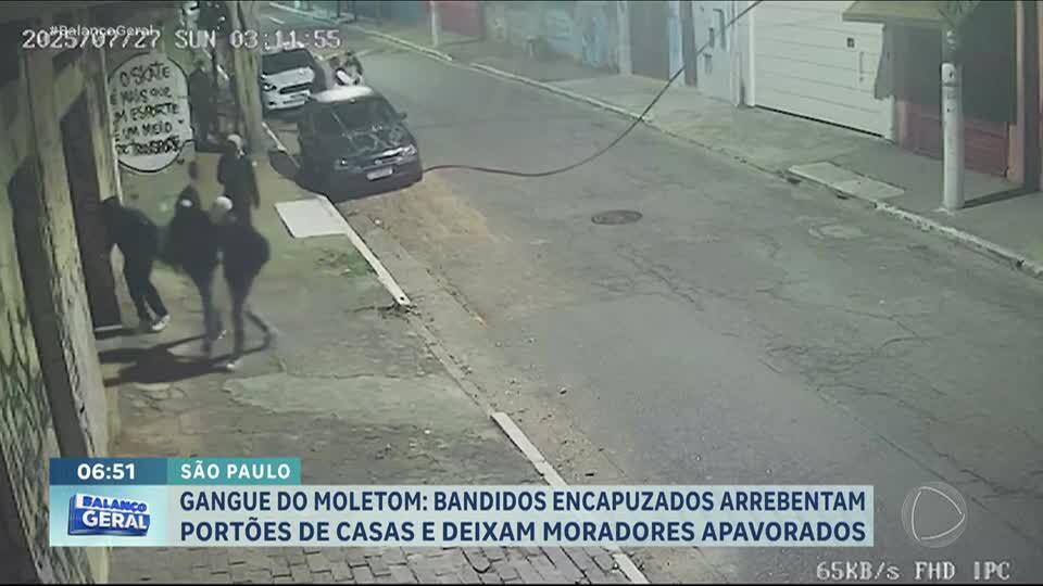 Gangue do moletom ataca moradores do Jabaquara, zona sul de São Paulo