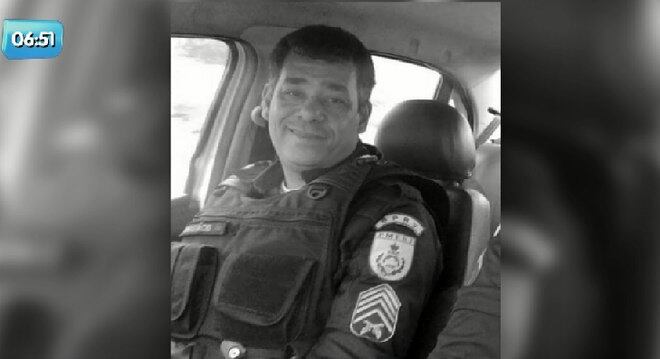 Sargento Nunes foi baleado junto com o irmão no dia 8 de fevereiro