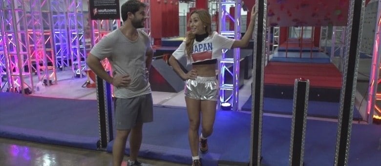 Duda treina em uma academia especializada para completar desafio de Dona Kika