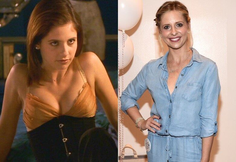 Sarah Michelle Gellar
Na trama de Segundas Intenções, ela viveu Kathryn, uma garota rica que faz uma aposta com seu meio-irmão Sebastian (Ryan Phillipe): ele teria que levar uma garota virgem da escola (Reese Witherspoon) para a cama. Se falhar, Sebastian tem que dar seu carro para ela. Se ele conseguir, poderá passar uma noite com a meio-irmã.

A atriz protagonizou filmes e esteve em vários longas de sucesso como O Grito, Eu Sei O Que Vocês Fizeram No Verão Passado e Scooby-Doo, no qual viveu Daphne. Ela também é adorada e tem uma legião de fãs por conta da série Buffy: A Caça-Vampiros, que protagonizou por seis anos. A loira fez parte também do filme Veronika Decide Morrer, adaptação do livro do escritor brasileiro Paulo Coelho. Sarah está com 38 anos