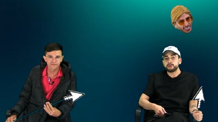 Tiago Dionisio surpreendeu Selfie com o balde
de fofocas que levou para o React! O humorista comentou que Alexandre Suita admitiu ter beijado Gyselle Soares, contou que Thiago Servo foi traído durante a participação de uma ex-namorada em reality e afirmou que Erick dormia cheirando a bermuda do cantor. Quer mais ou está bom? 