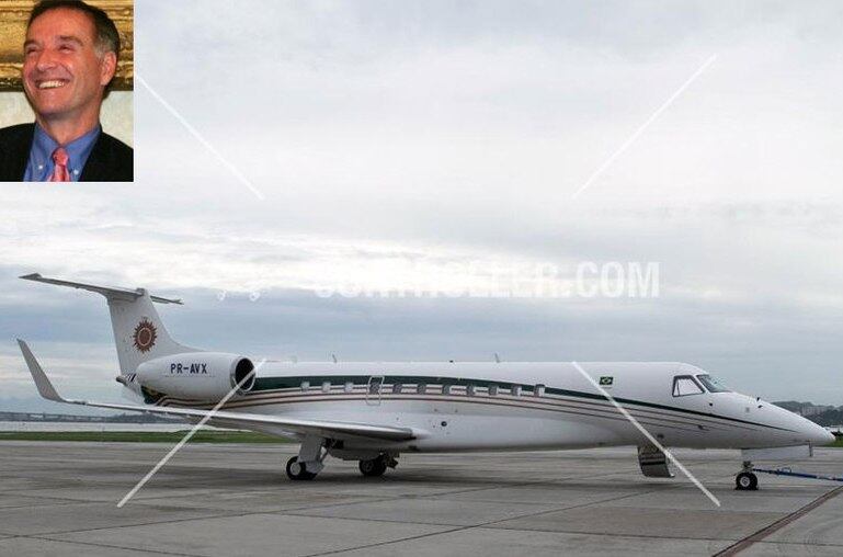 Nas nuvens: o Hotel Gloria não é o primeiro bem de luxo que Eike coloca à venda. Antes disso, o empresário já vendeu um dos seus jatinhos particulares, o Legacy 600, ano 2008, da Embraer. O “brinquedinho” custava um valor estimado de R$ 29,5 milhões
