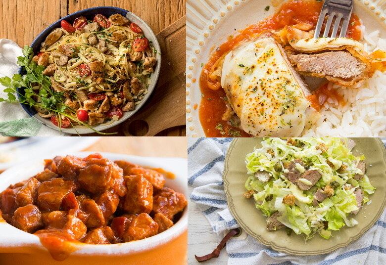 Quem gosta de cozinhar sempre quer surpreender com receitas
novas e preparo de pratos especiais. No dia a dia, às vezes é difícil ter
criatividade para inventar algo diferente do tradicional, mas para isso a Sadia
tem uma sugestão infalível: a carne suína. Além de ser muito saborosa, ela tem
melhor custo benefício, quando comparada à carne vermelha. E, no produto da
Sadia, você a encontra em cortes de tamanho ideal. 


Se você quer deixar seu cardápio mais gostoso e variado,
veja a seguir receitas da Sadia para fazer em casa