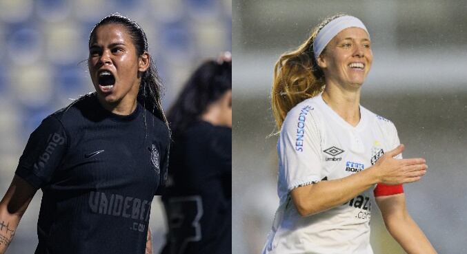 Corinthians e Santos se enfrentam em jogo válido pela terceira rodada do Paulistão feminino