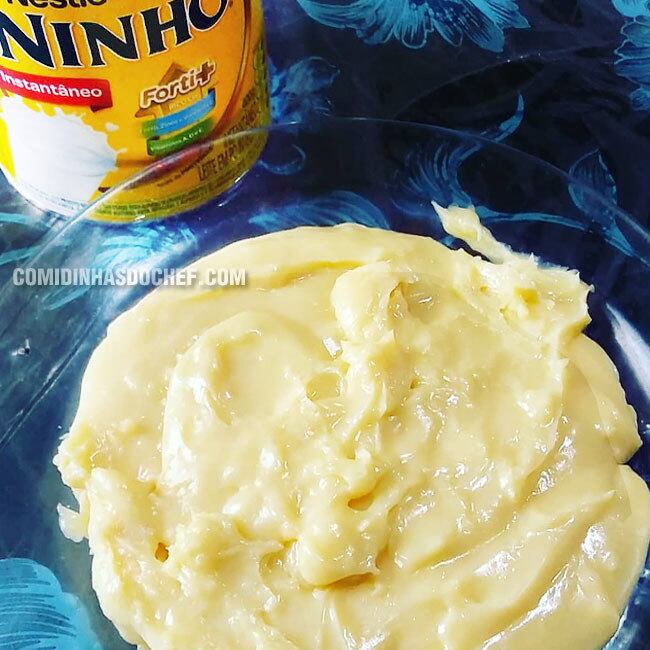 Recheio de Trufa de Leite Ninho