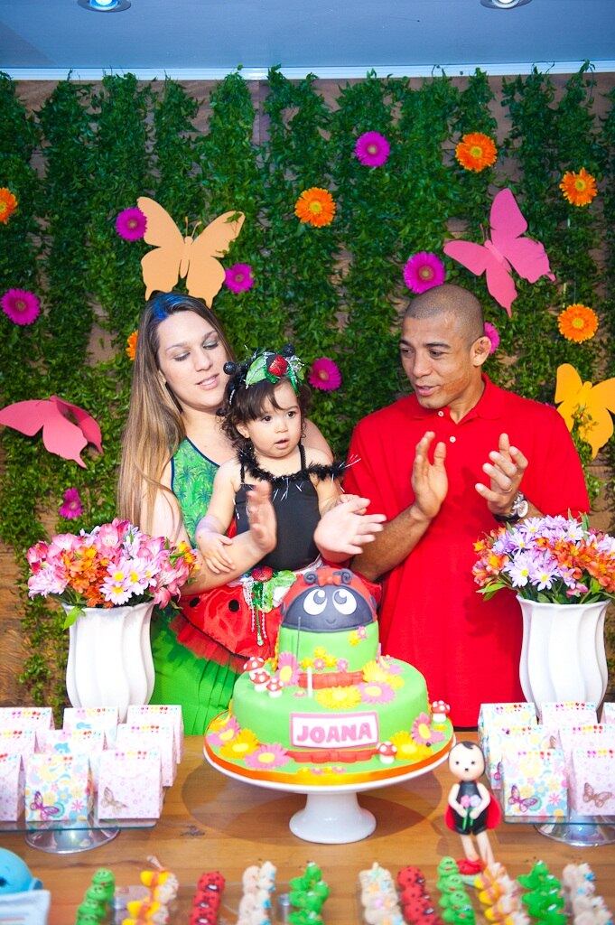 A filha de Zé Aldo completou um ano