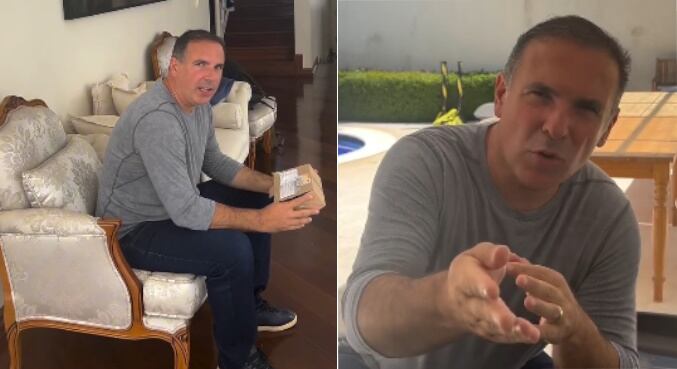 Reinaldo Gottino diverte fãs com vídeo sobre a vida fitness