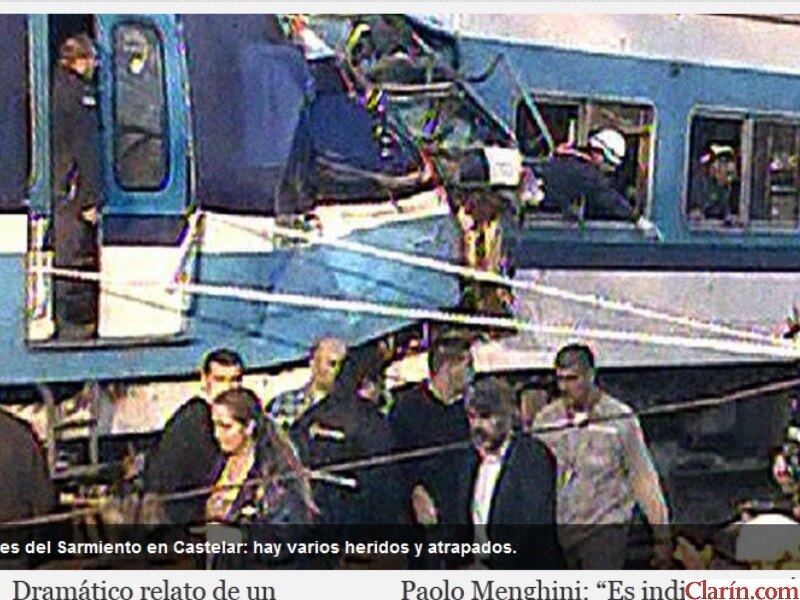 Dois trens se chocam em Buenos Aires e deixam mortos