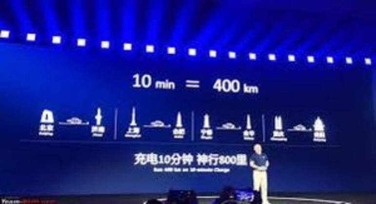 Novidade permite autonomia de 400km em 10 minutos de recarga
