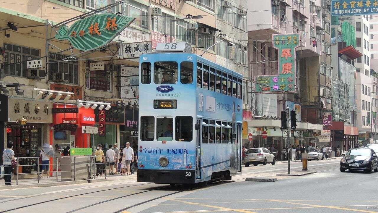 Região Administrativa da administrativa da China, Hong Kong tem 7,1 milhões de habitantes em 1.100 km2