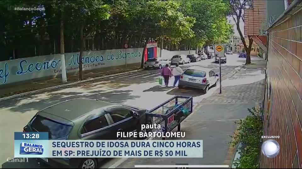 Idosa de 78 anos é sequestrada em São Paulo